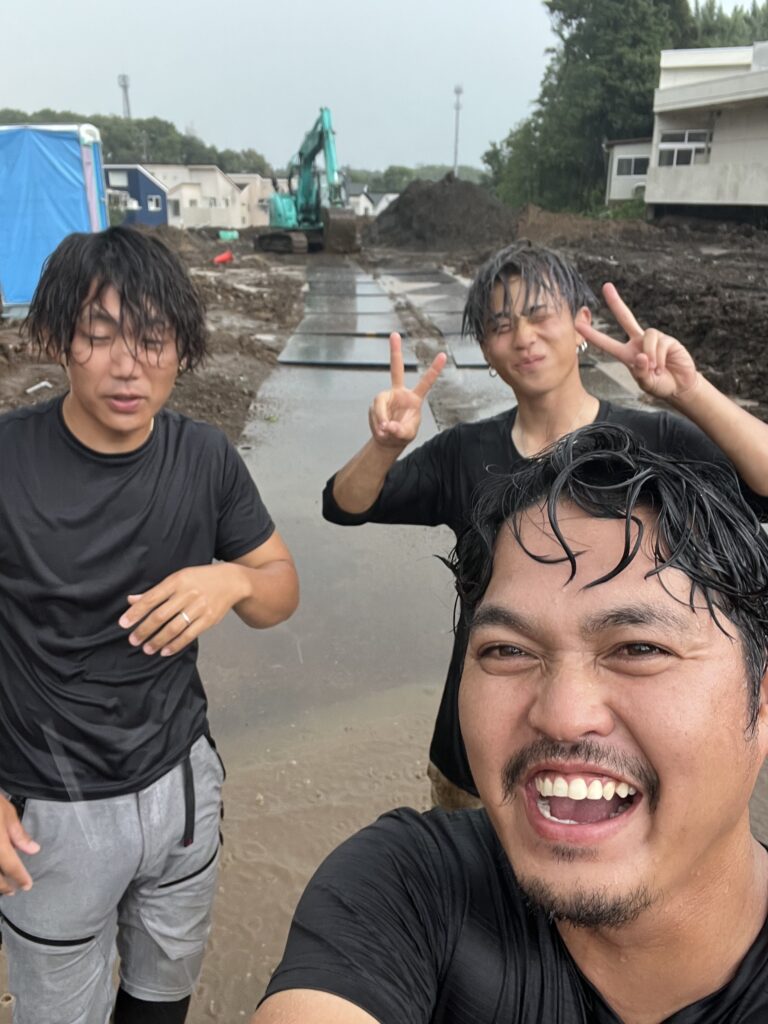 いきなりのゲリラ豪雨